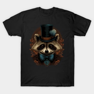 Raccoon Top Hat T-Shirt